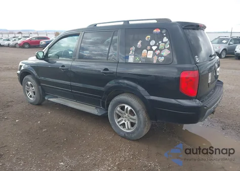 2004 Honda Pilot Exl from USA, damaged, VIN 2HKYF18674H544312